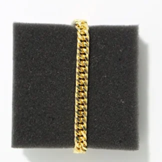 LUXON COLLECTION YASSI GEÇME FİGÜRLÜ ÇELİK GOLD BİLEKLİK