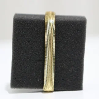 LUXON COLLECTION YASSI ZİNCİR MODEL ÇELİK GOLD BİLEKLİK