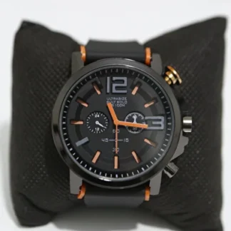 LUXON COLLECTION SU GEÇİRMEZ ŞIK TASARIM TURUNCU RENK UNİSEX KOL SAAT